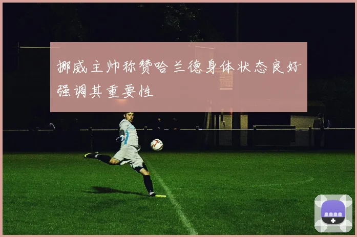 挪威主帅称赞哈兰德身体状态良好强调其重要性