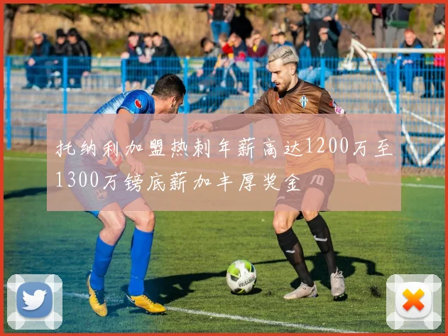 托纳利加盟热刺年薪高达1200万至1300万镑底薪加丰厚奖金